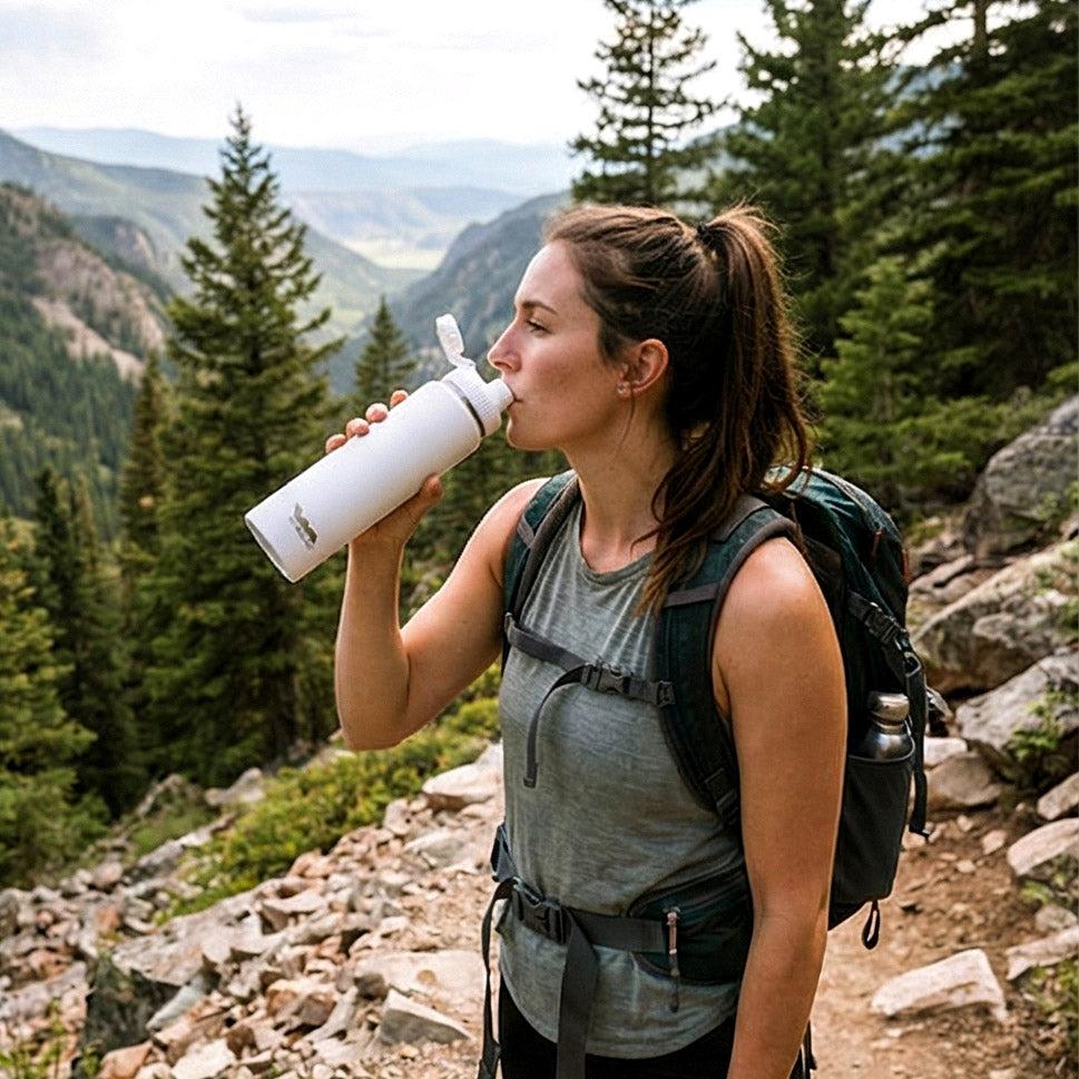 Water bottle — what to bring for the Mount Rinjani trek
